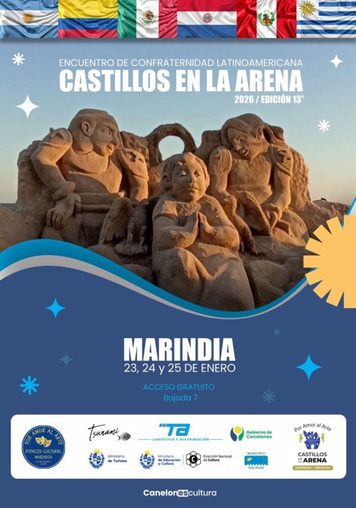 Castillos de arena en Marindia